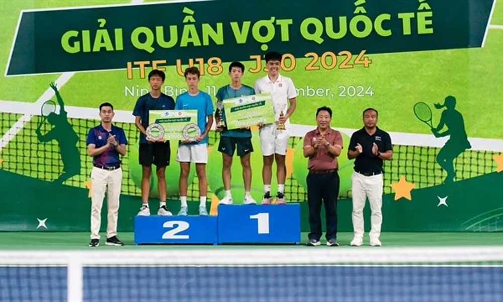 Vietnamese players win gold, silvers at ITF – J30 Ninh Binh 1